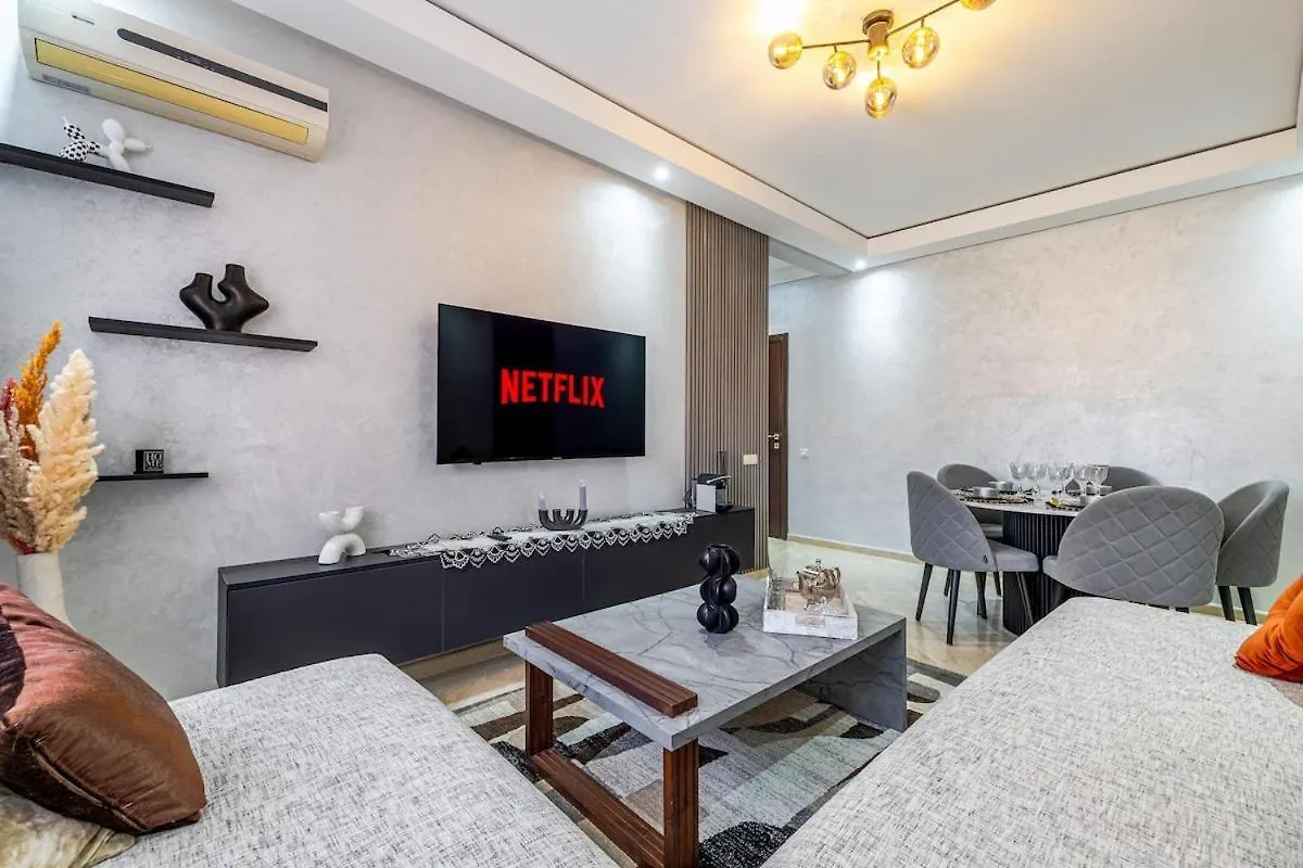 Brand New Appt Citycenter 2Br Wifi Free Parking Marrakesh