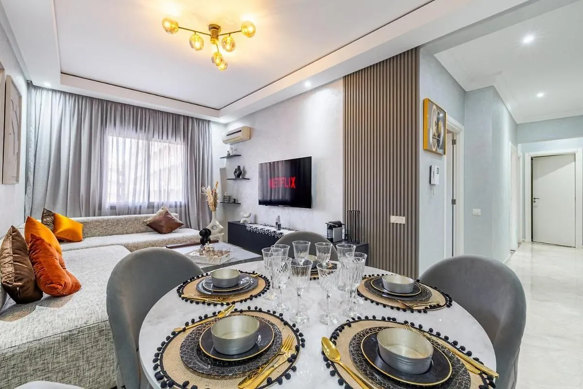 Brand New Appt Citycenter 2Br Wifi Free Parking Marrakesh Maroc