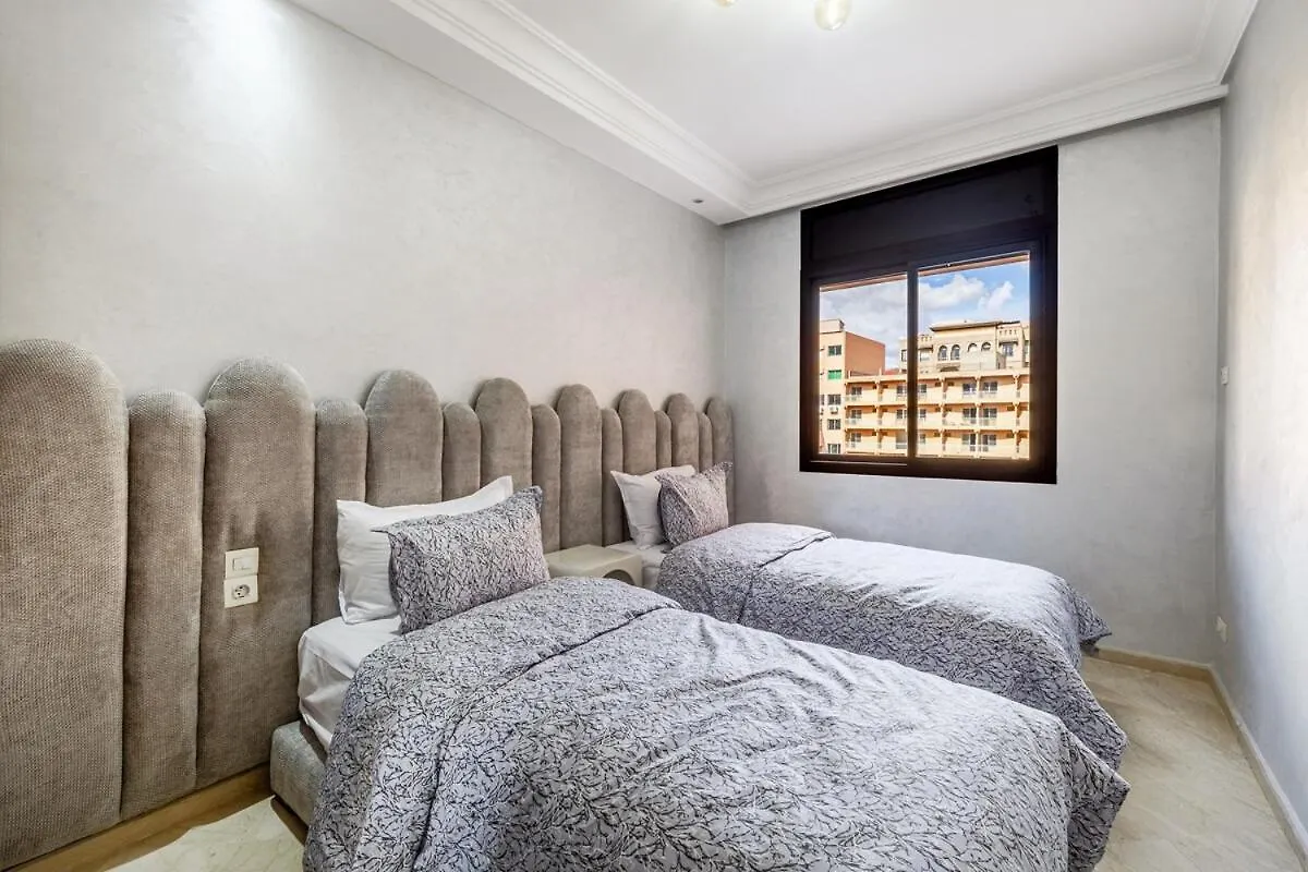 Brand New Appt Citycenter 2Br Wifi Free Parking Marrakesh 0*,  Maroc