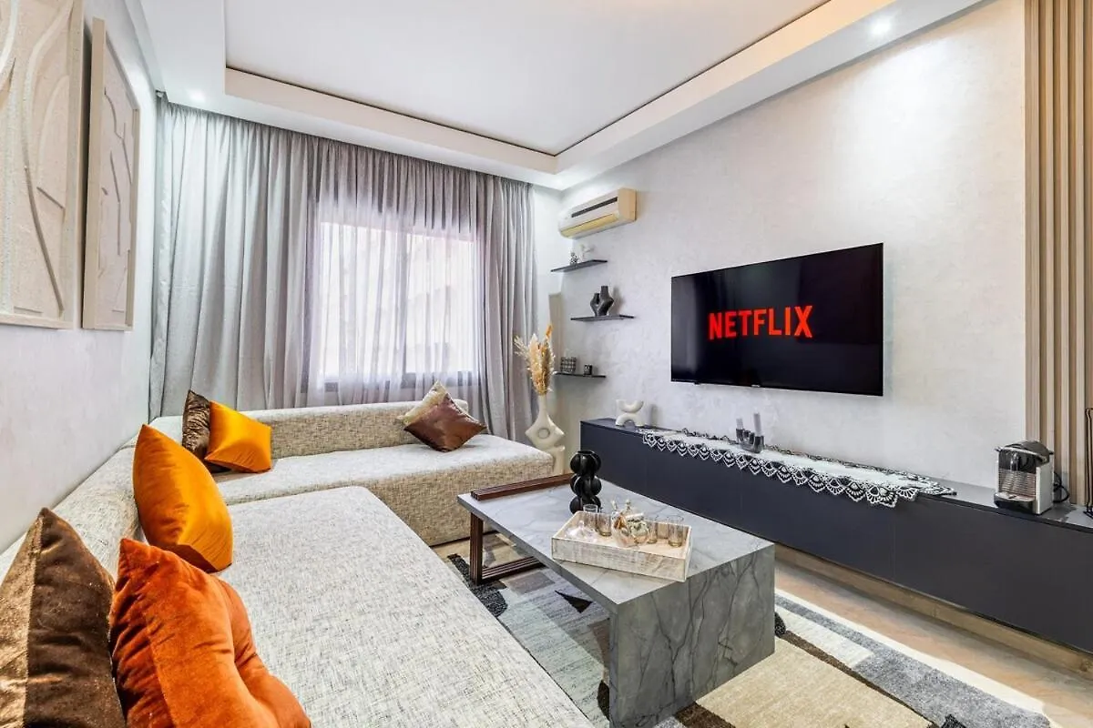Brand New Appt Citycenter 2Br Wifi Free Parking Marrakesh Maroc